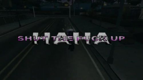 haha SHUT THE FUCK UP!