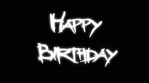 Happy Birthday