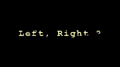 Left, Right?