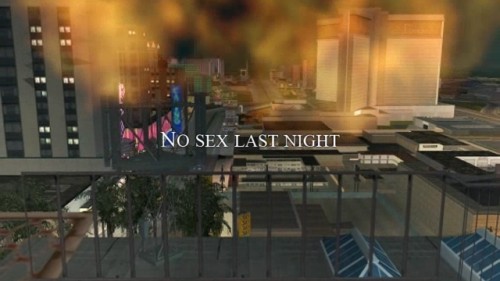 No Sex Last Night
