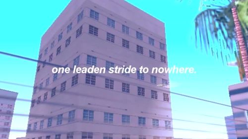 One Leaden Stride To Nowhere