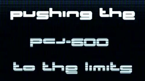 Pushing The PCJ-600 To The Limits